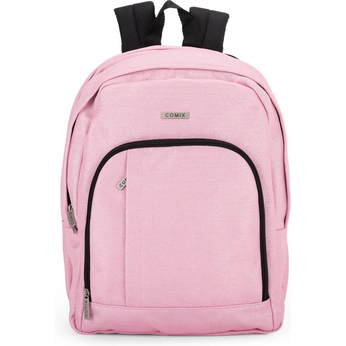 Zaino organizzato lurex rosa comix 25