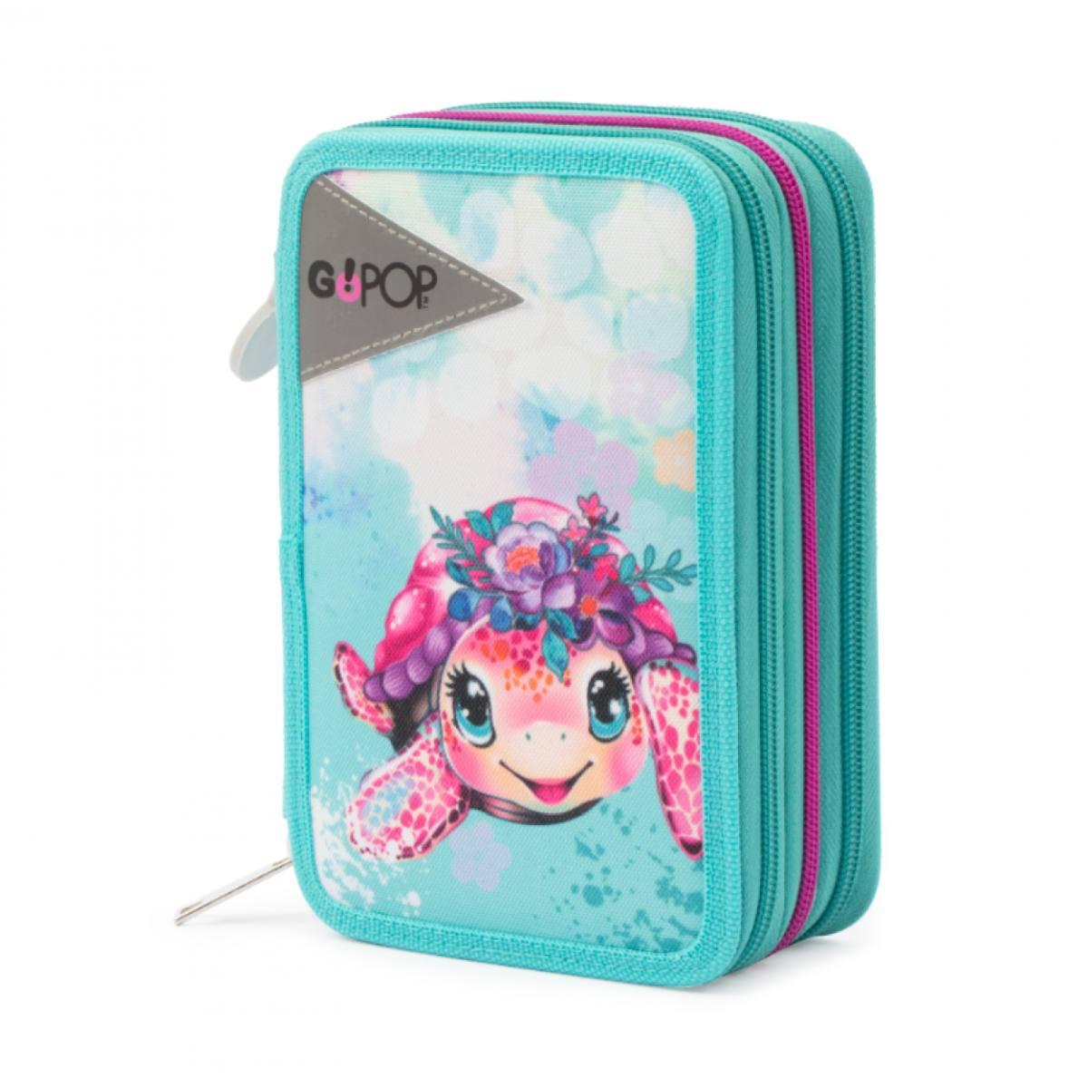 Astuccio 3zip go pop turtle 25