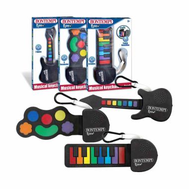 Portachiavi assortiti (chitarra-drum-tastiera)