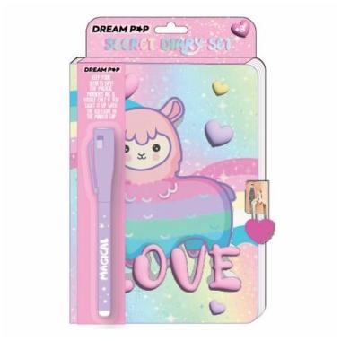 Diario segreto con penna magica lama tri-coastal dreampop