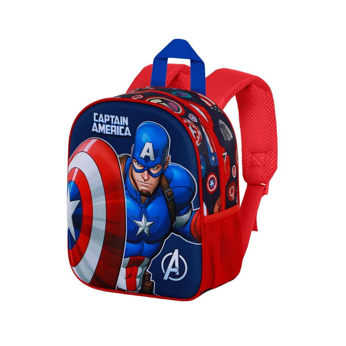 Zaino asilo 3d capitan america elite