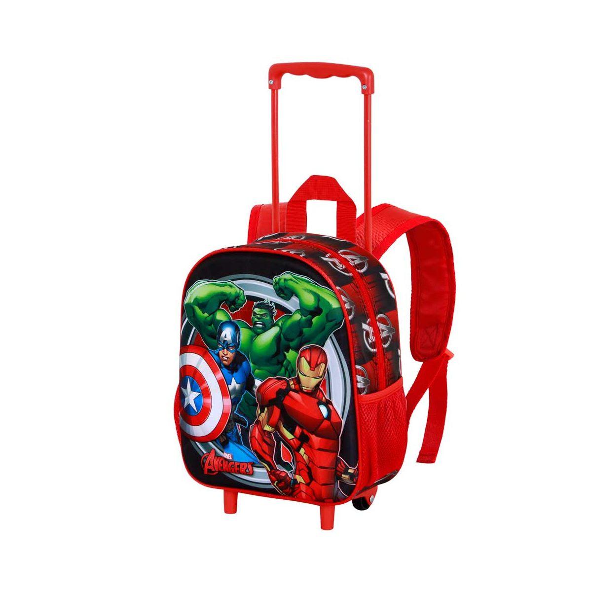 Zaino trolley asilo 3d avengers