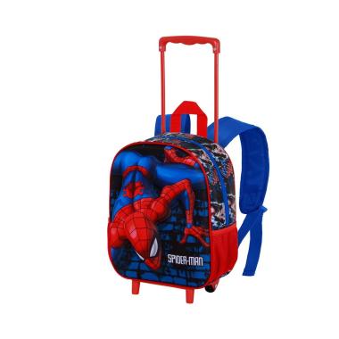 Zaino trolley asilo 3d spiderman