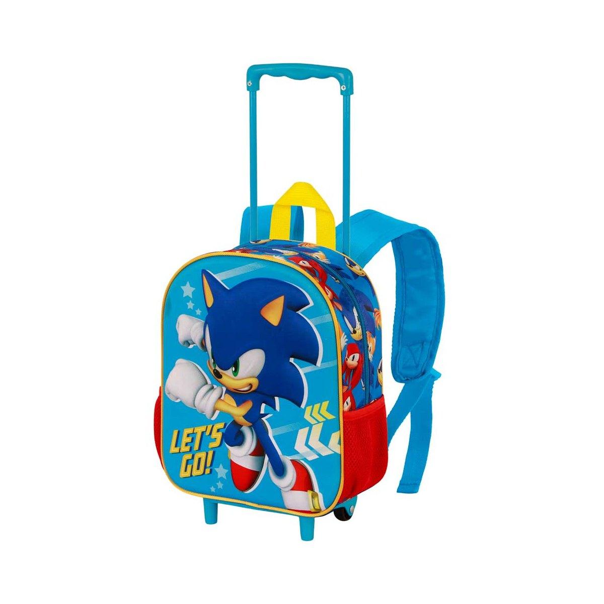 Zaino trolley asilo 3d sonic