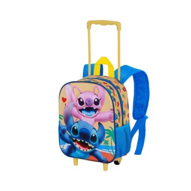 Zaino trolley asilo 3d lilo & stitch/angy