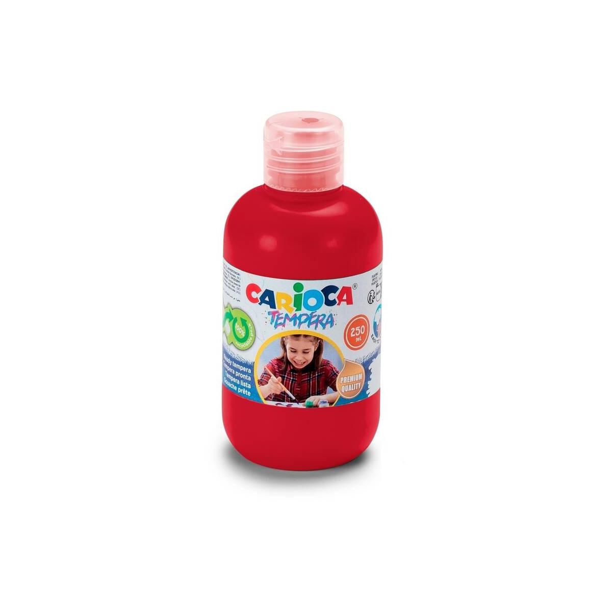 CARIOCA Tempera Pronta 250ml ROSSO