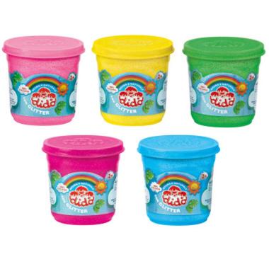 Dido 'barattolo 220 gr. col.assortiti glitter