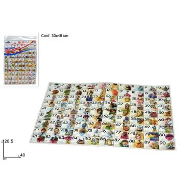 Cartellone tombola 30x45