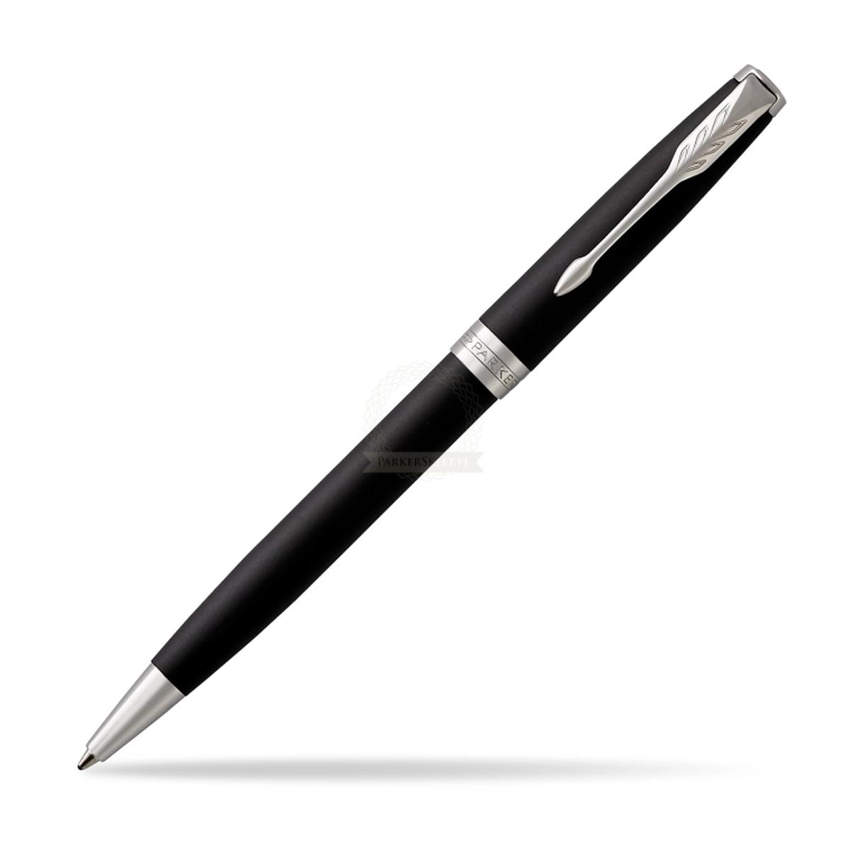 PENNA PARKER SONNET Matte Black Lacquer SFERA