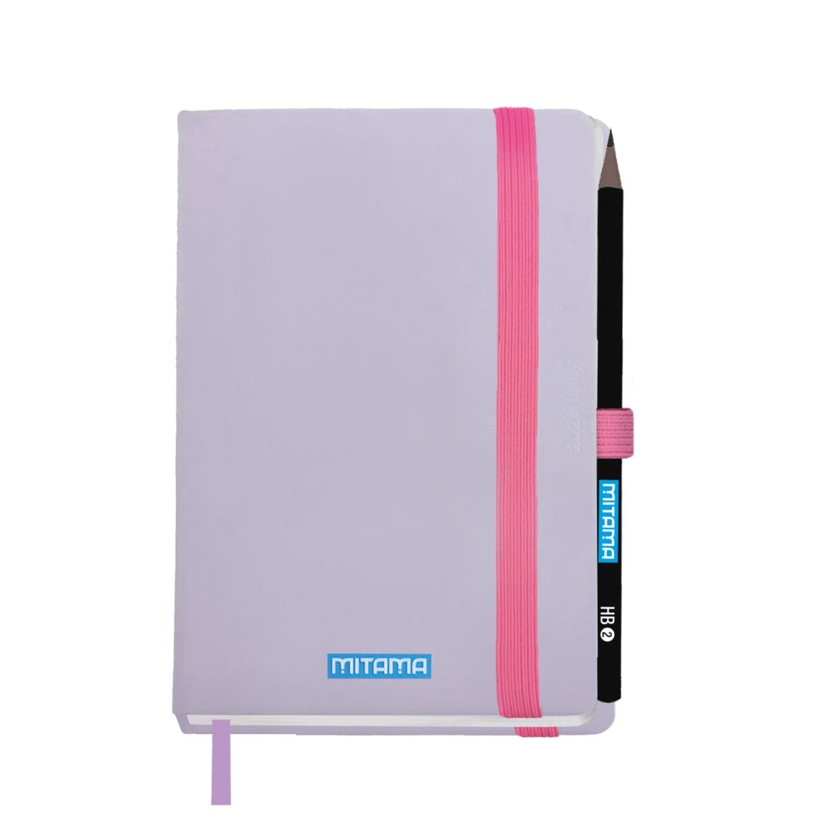 AGENDA SETTIMANALE 18 MESI MITAMA 9x14 c/elastico matita e adesivi