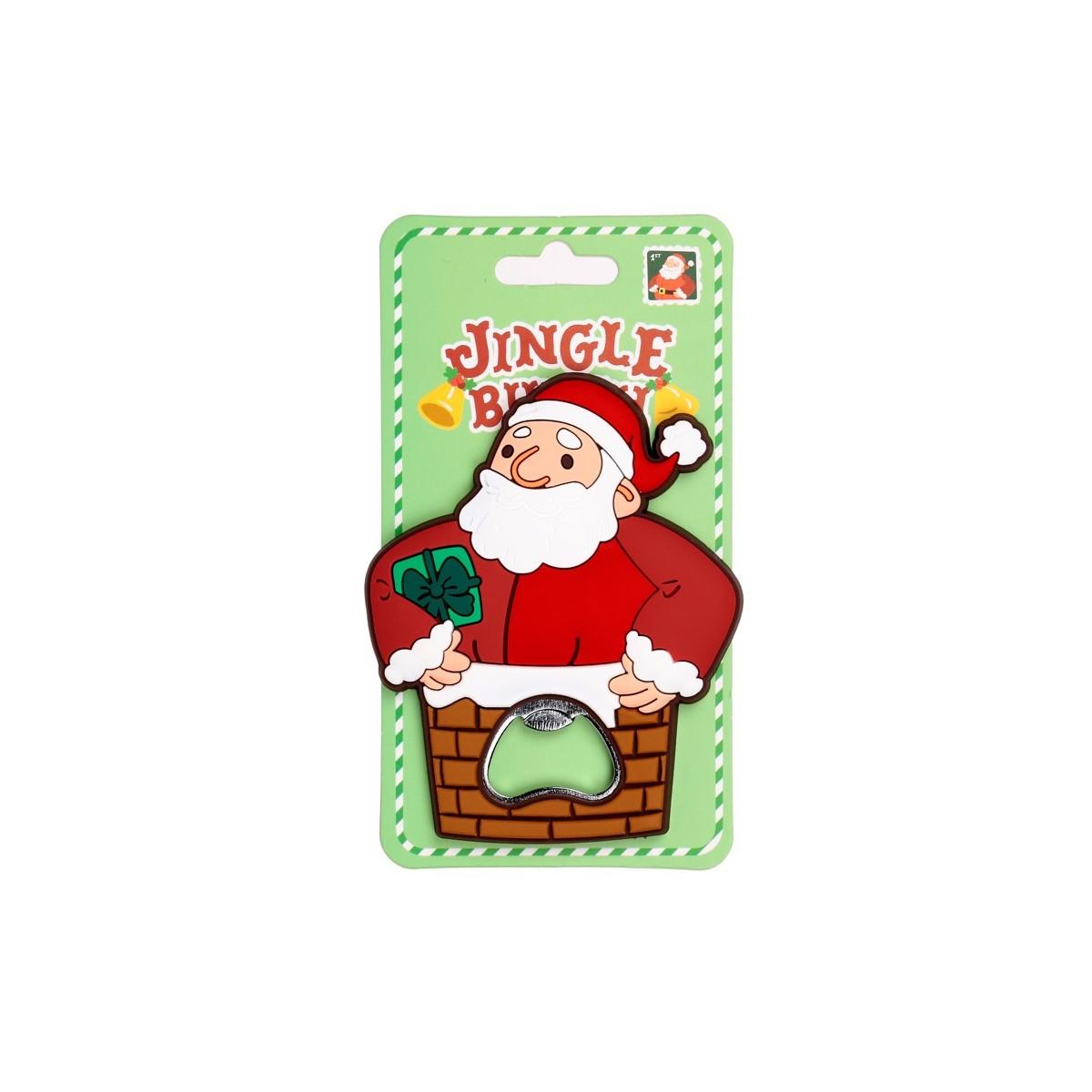 Apribottiglie in pvc banda natalizia