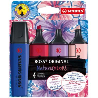 STABILO BOSS nature wildflower 4pz