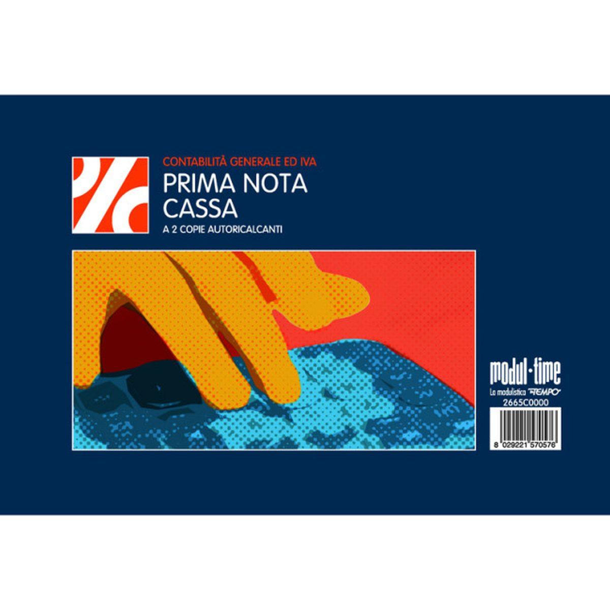 Prima nota cassa/iva 50x2 14,8x21,5 autoricalcante