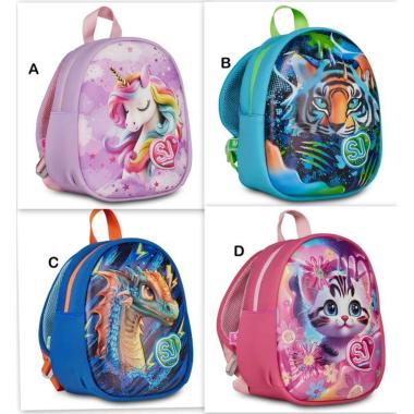 Zaino small sj gang animals 3d