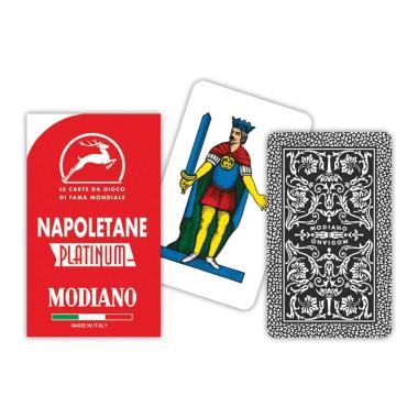 Carte napoletane rosso platinum