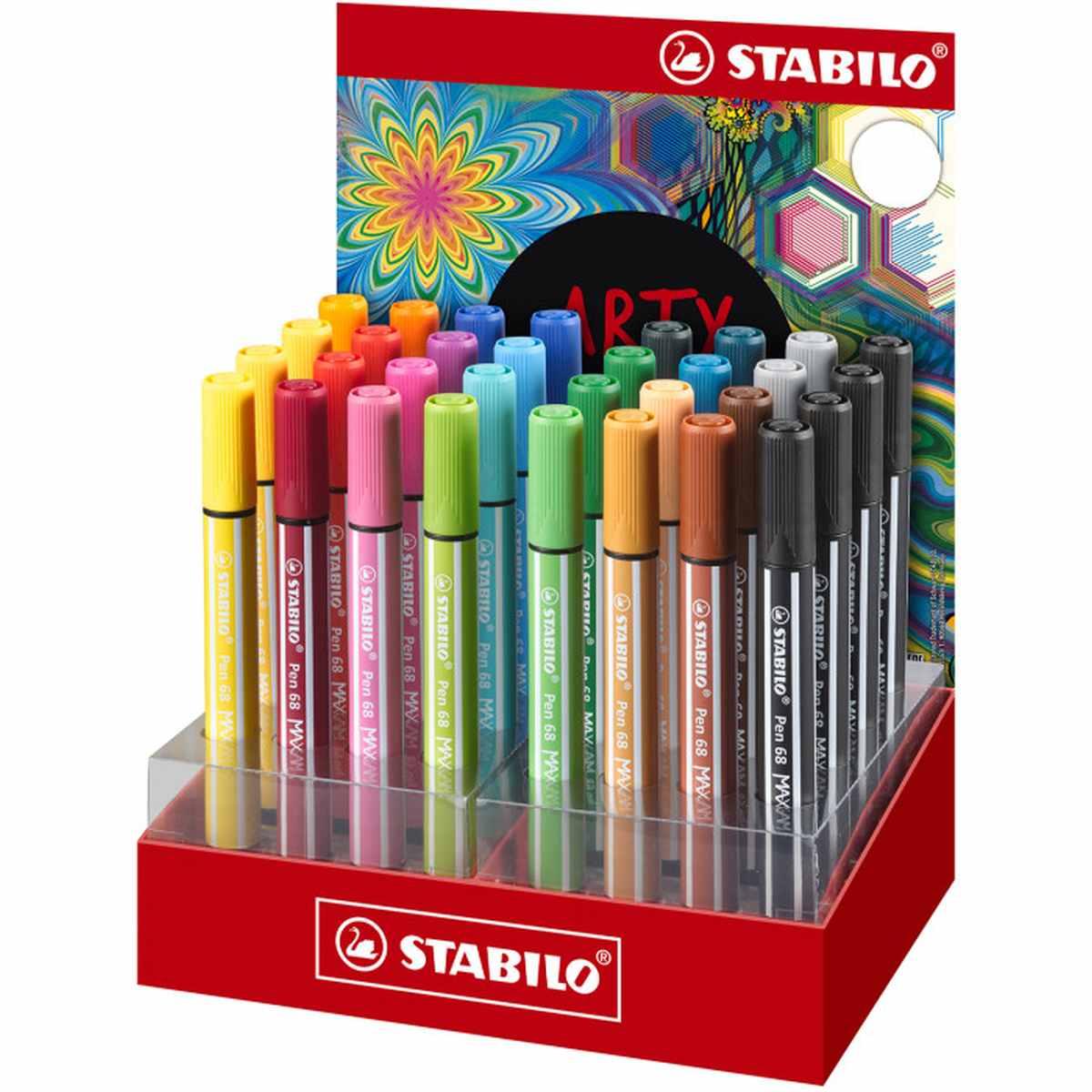 768/32-01 STABILO Pen 68 MAX 32pc Display M ARTY