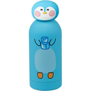 Borraccia con topper sagomato 350ml pinguino