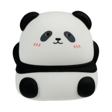 Lampada sagomata silicone panda cartomania feel at home 10x12cm