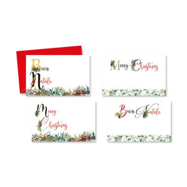 Opalina f.to 9 lettering natale ass cf 100/100