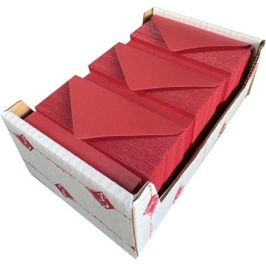 Opalino f.to 9 rosso metal. 9x14 150pz