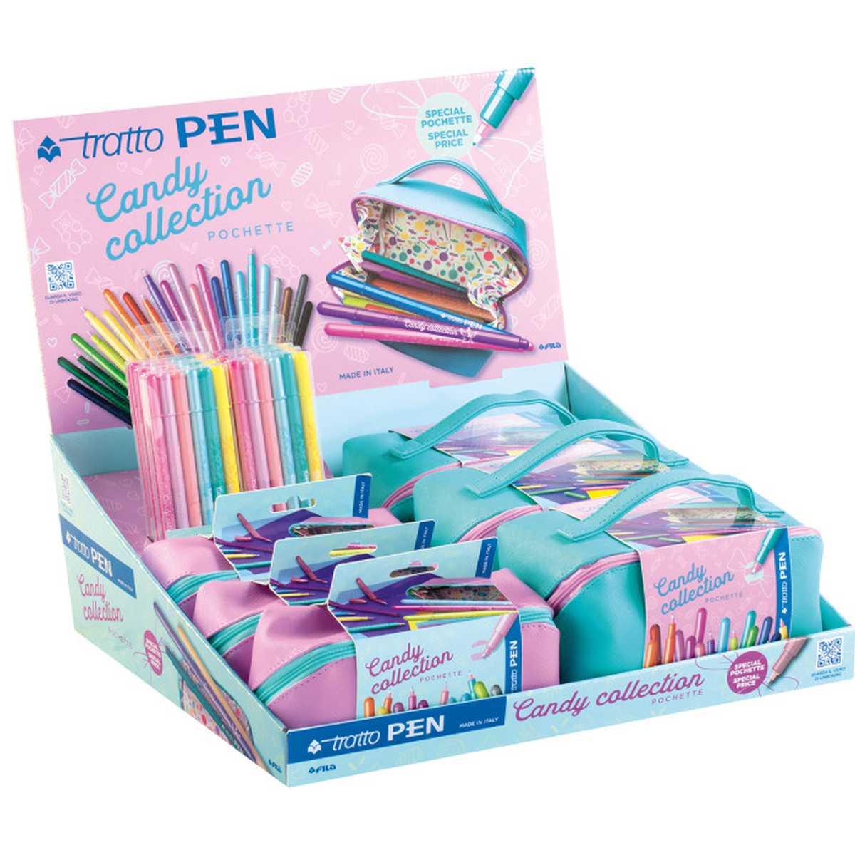 Display giotto tratto pen candy collection