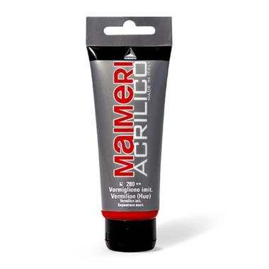 Tubo acrilico maiameri carminio 75ml