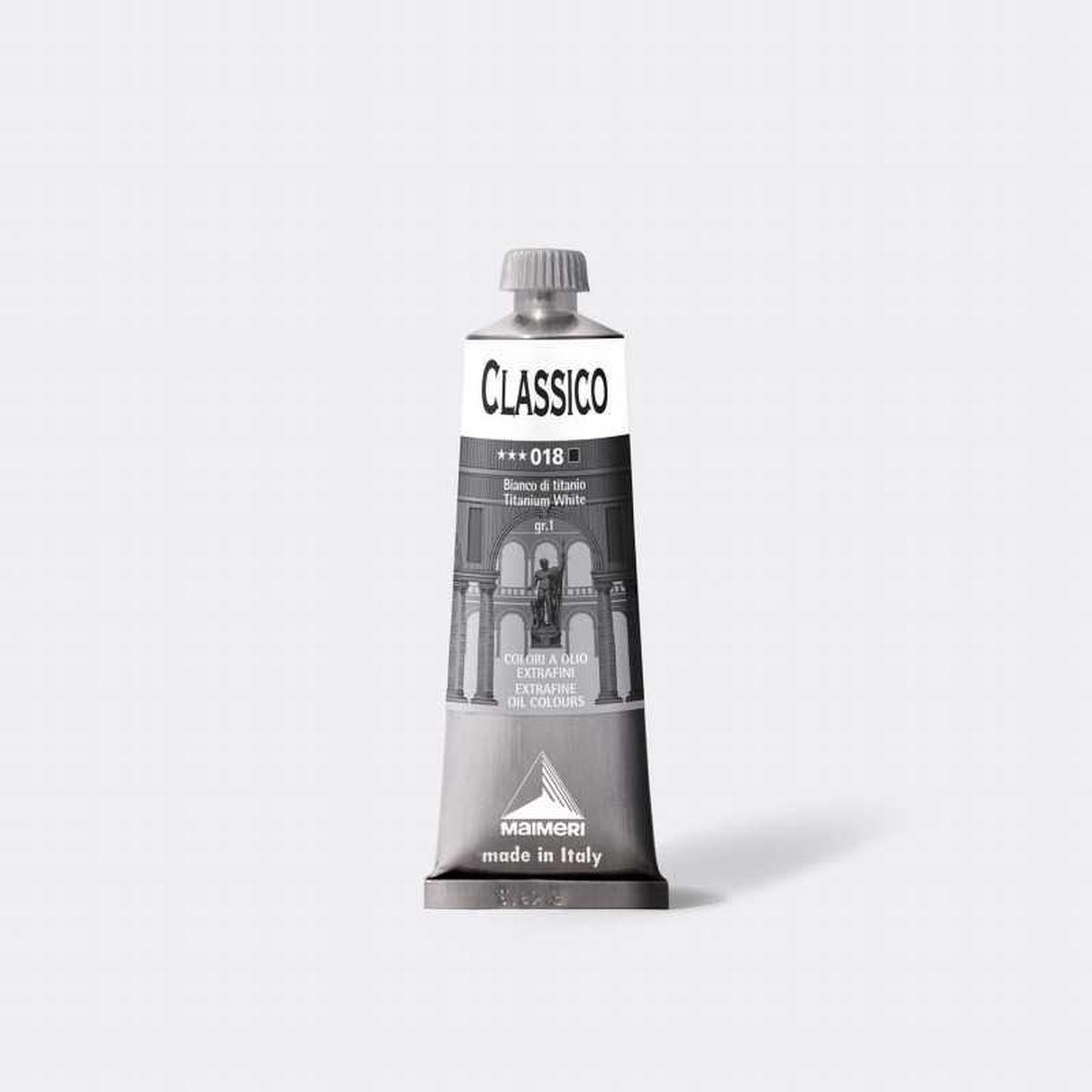 Tubo classico maiam bianco di titanio 60ml