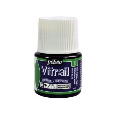 Colori per vetro vitrail 45ml blu profondo
