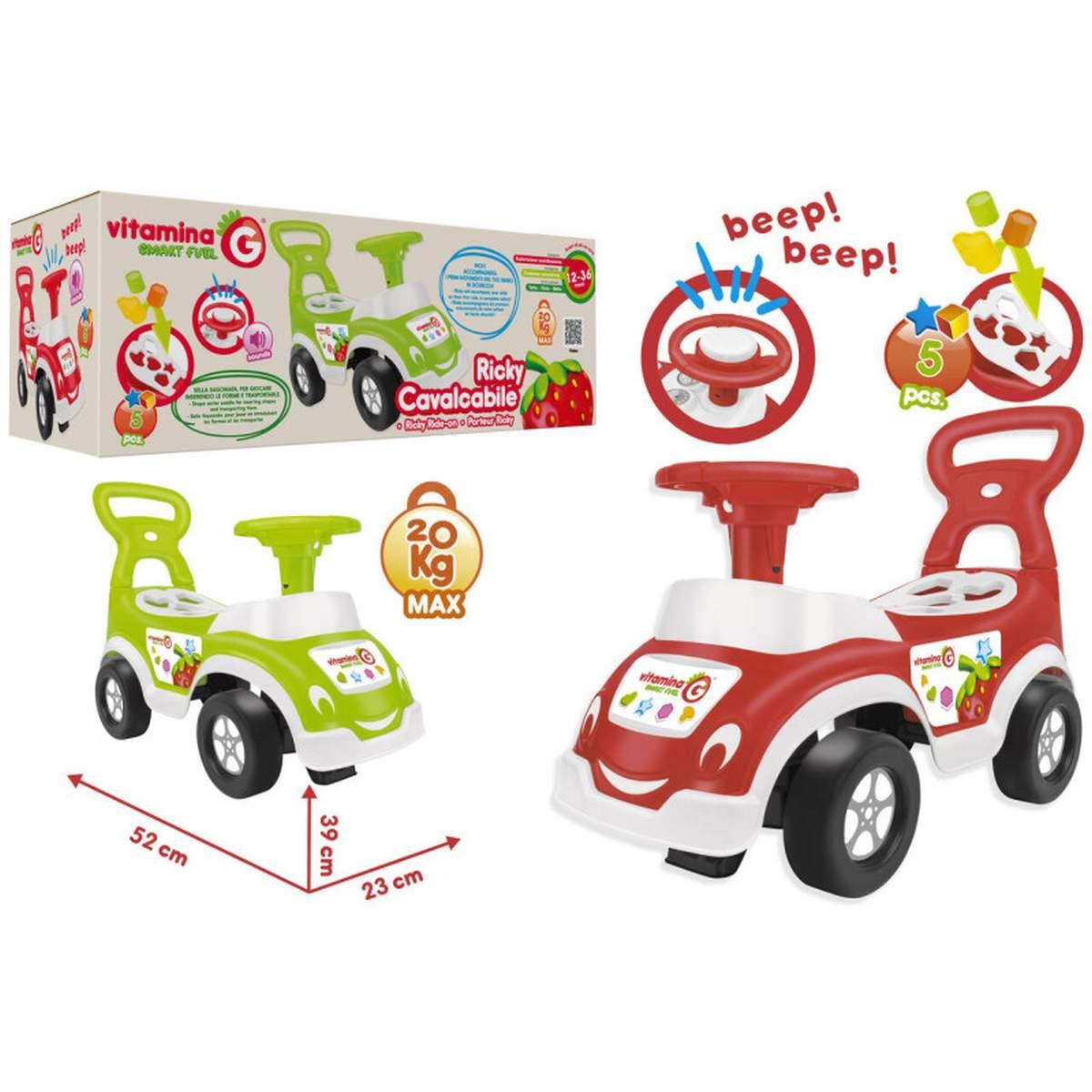 CAVALCABILE C/CLACSON/5 FORMINE 2COL 52X38x28CM