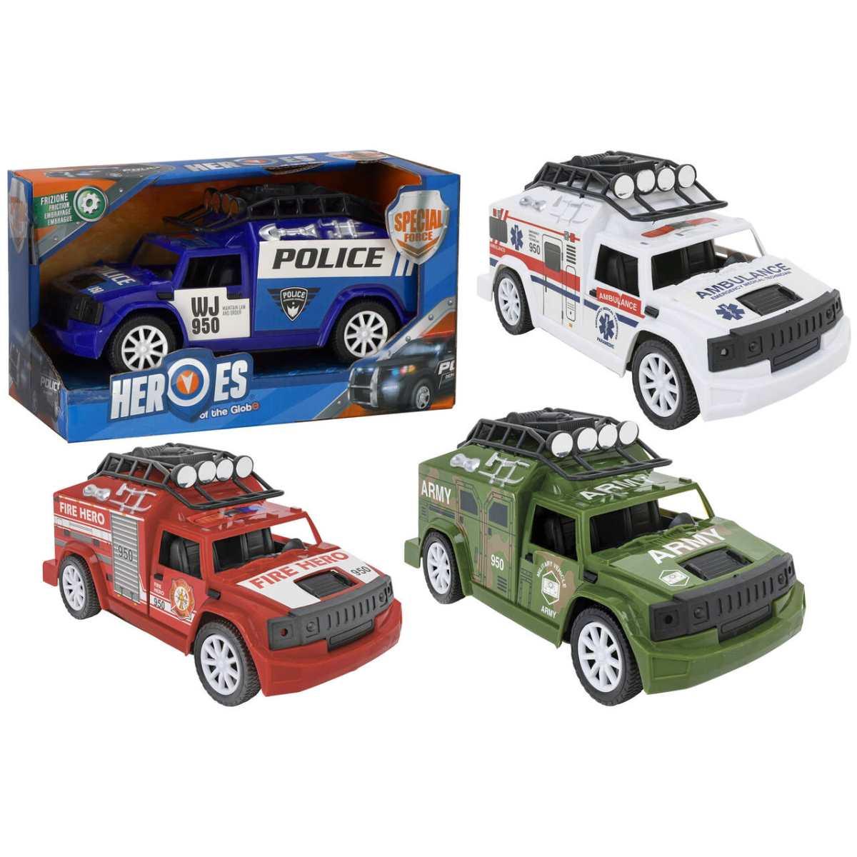 Auto frizione 20cm polizia/militare/vigili del fuo