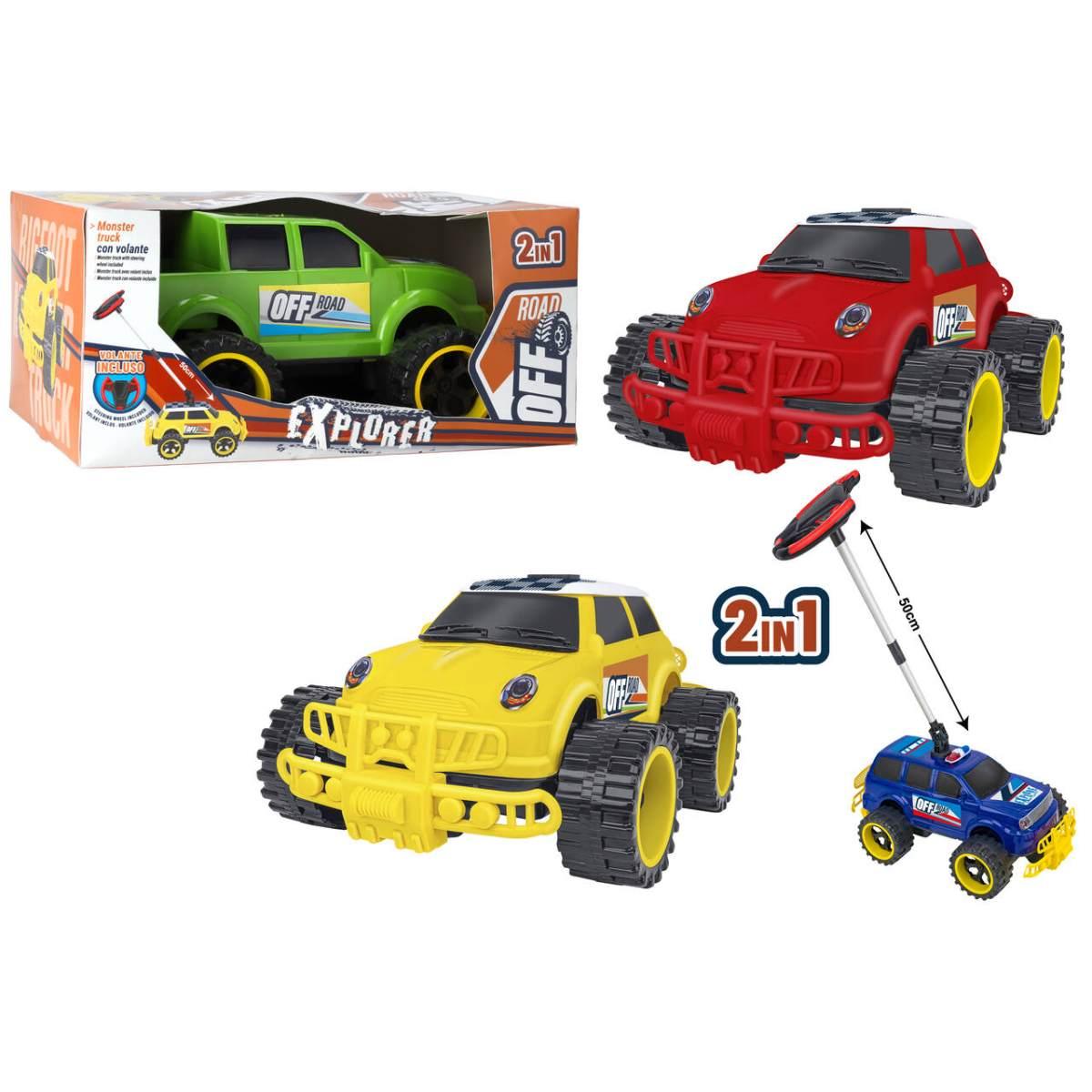 Auto big foot 45cm c/volante in 3 ass