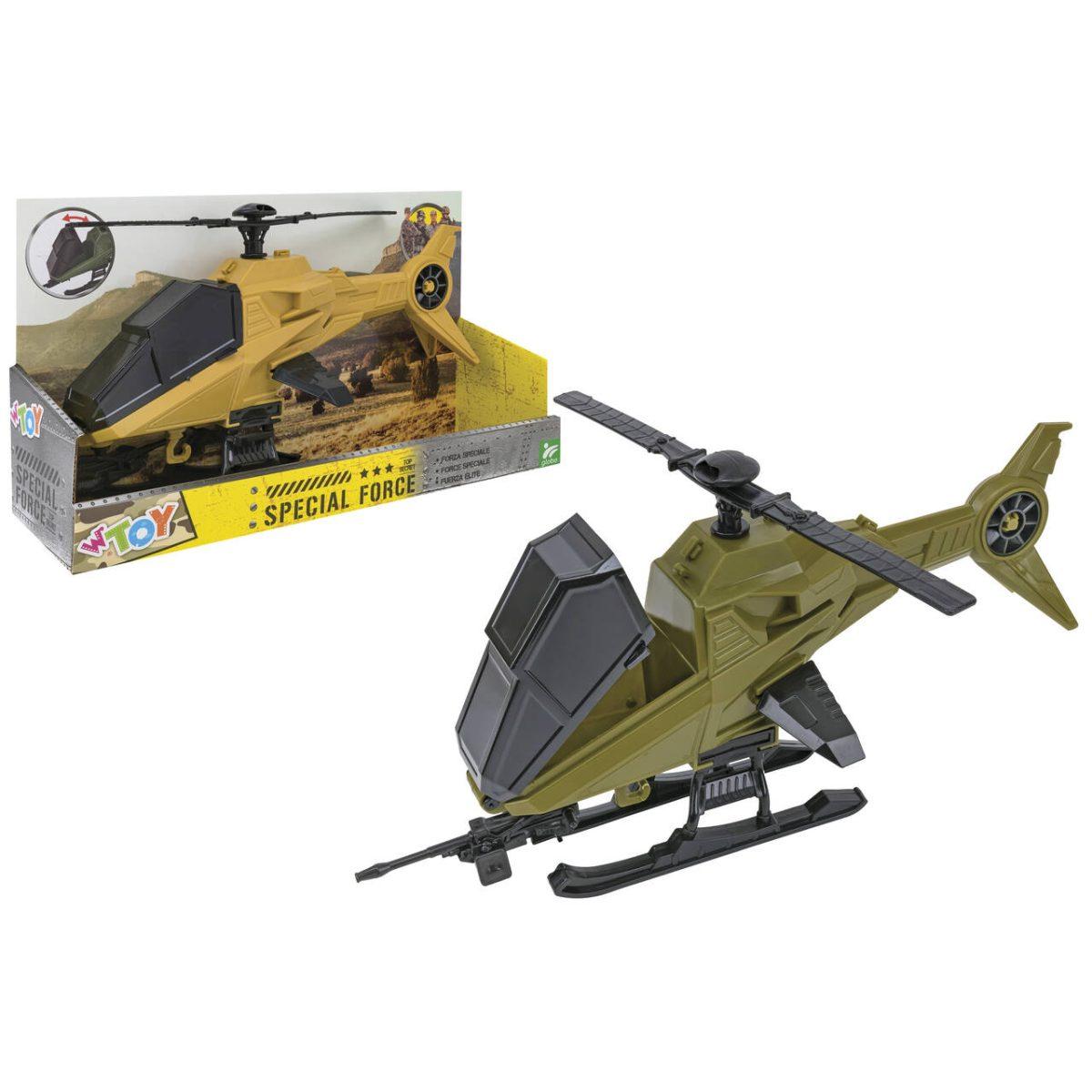 Elicottero militare 25cm 2 col ass