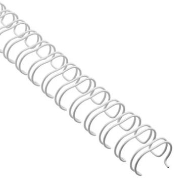 Spirali metalliche mm25.4 bianco cf50