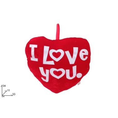 Cuore peluche san valentino 34x33cm