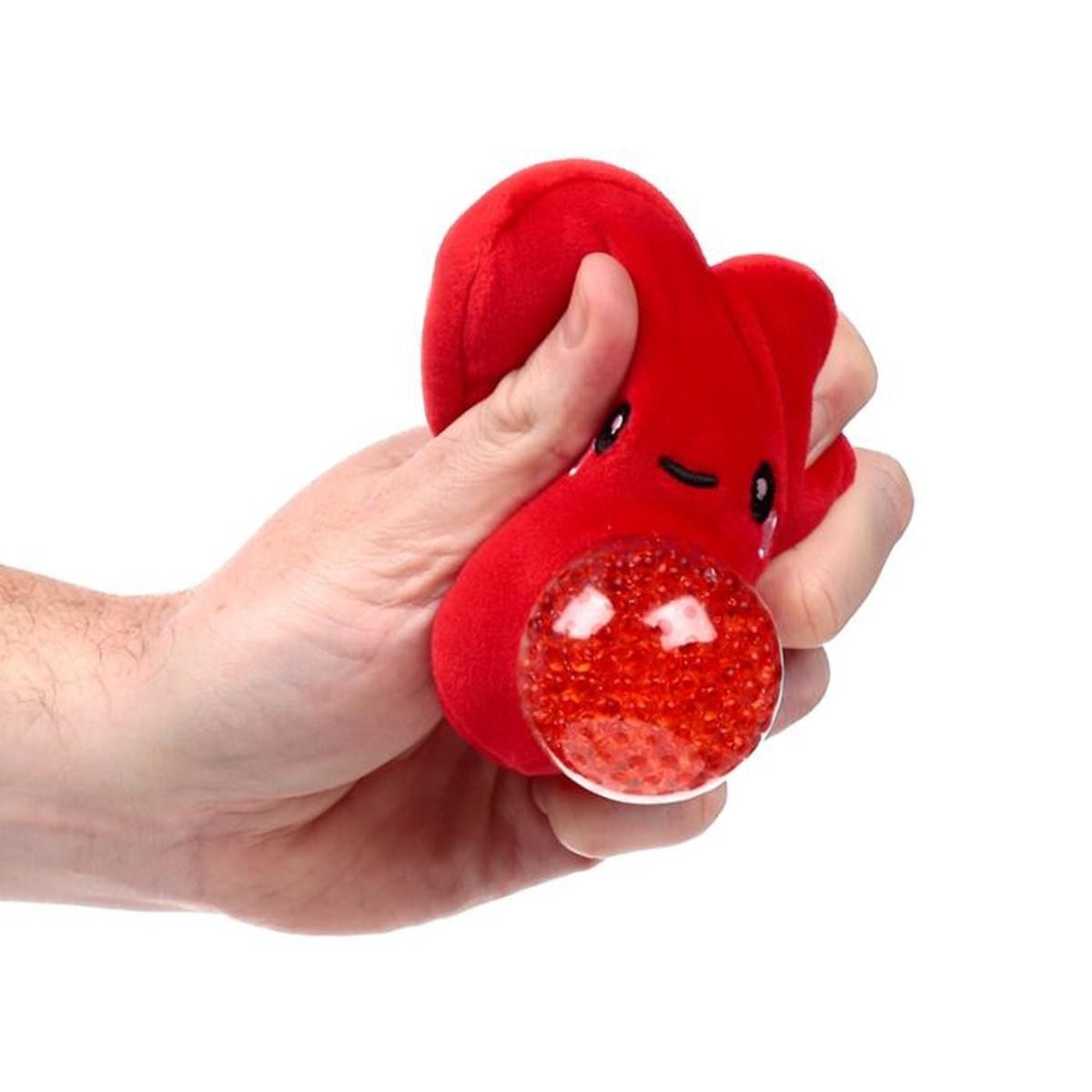 Antistress di Peluche - Cuore - J'Adoramals - Queasy Squeezies CF12