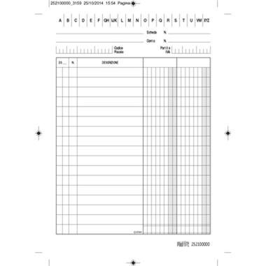Schede a 2 colonne 17x12 cf100
