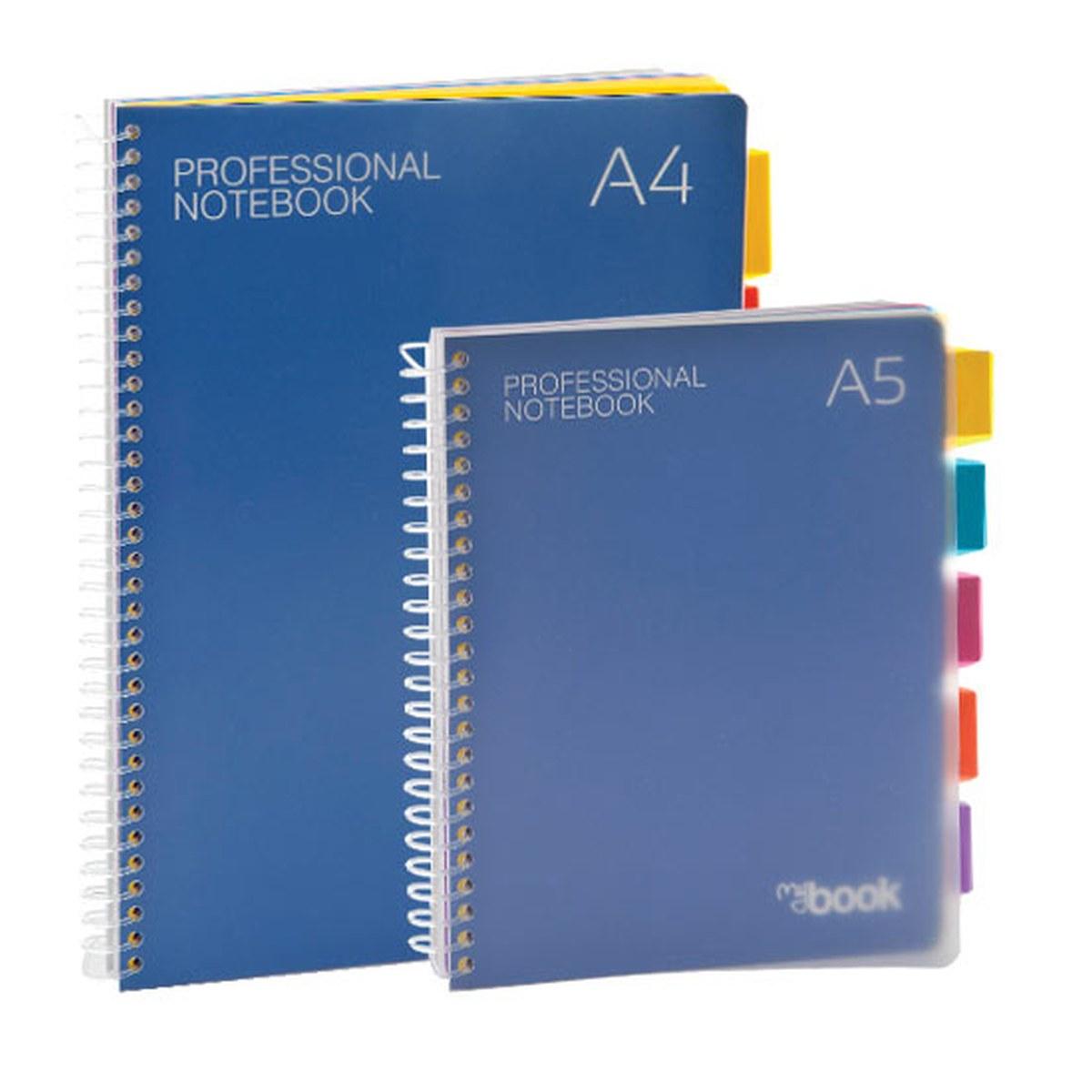 Maxi quad spiralato a4 c/divori 5mm 125fg