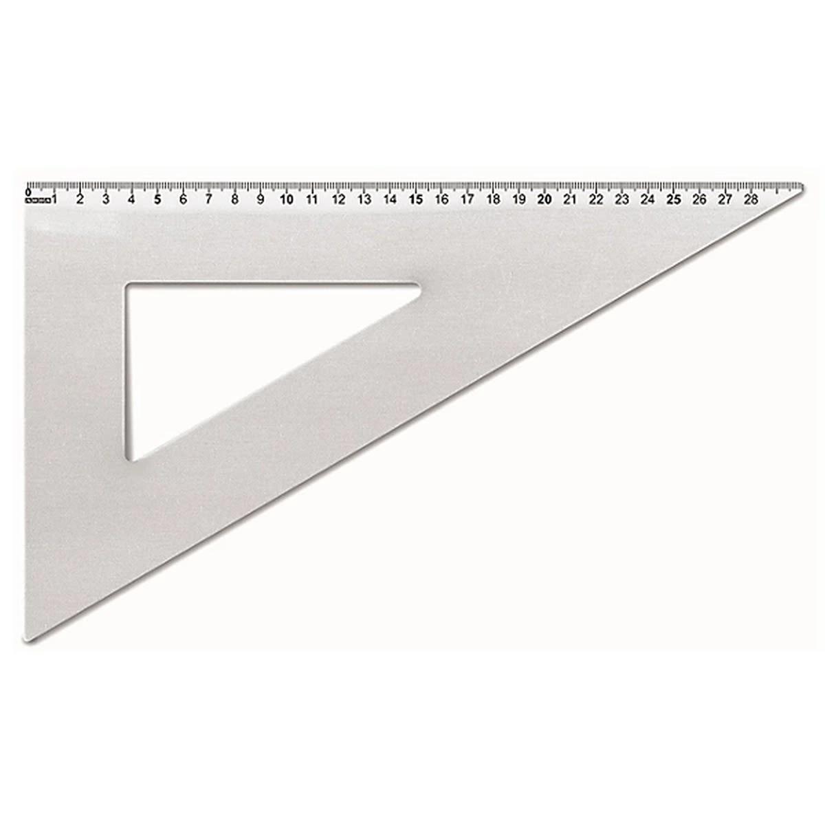 Squadra alluminio cm37 60°