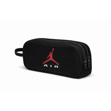JORDAN AIR PENCIL CASE 2 zip BLACK