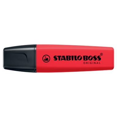 Stabilo boss original rosso rosso  pz.10