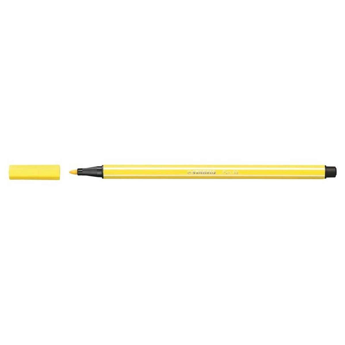 STABILO PEN 68 GIALLO limone PZ.10
