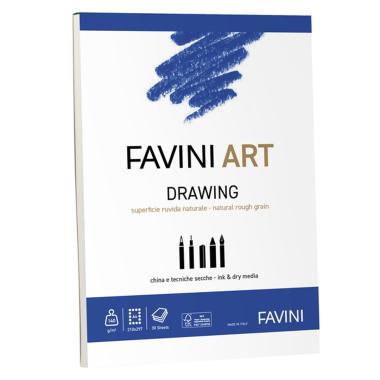 FAVINI ART DRAWING BL. COLL. L/C 140 g FF30   A4