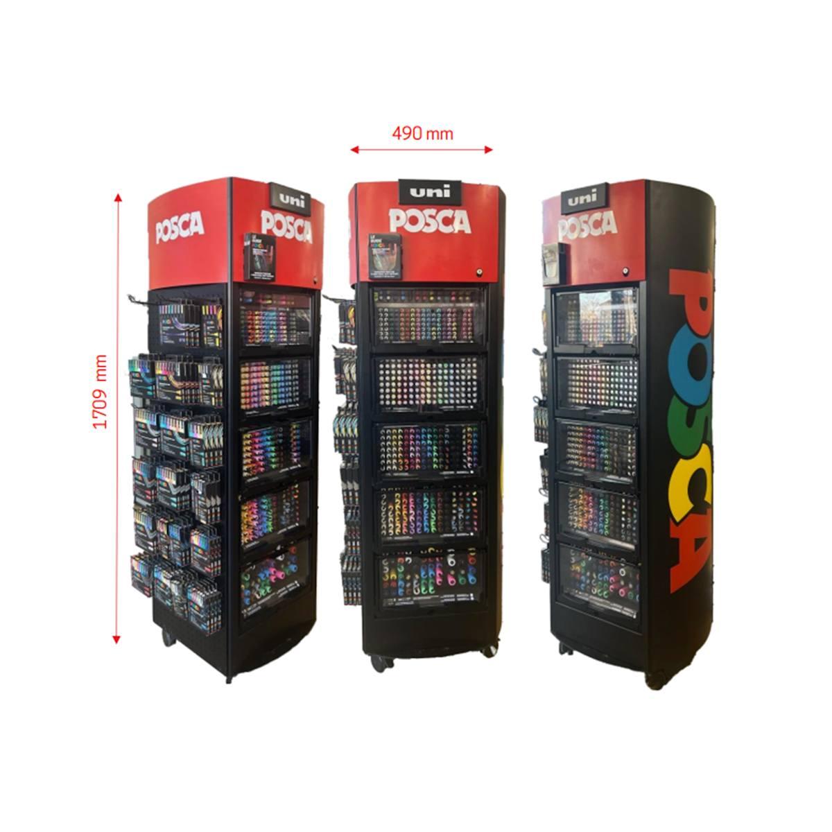 Espositore da terra uniposca 605 pz