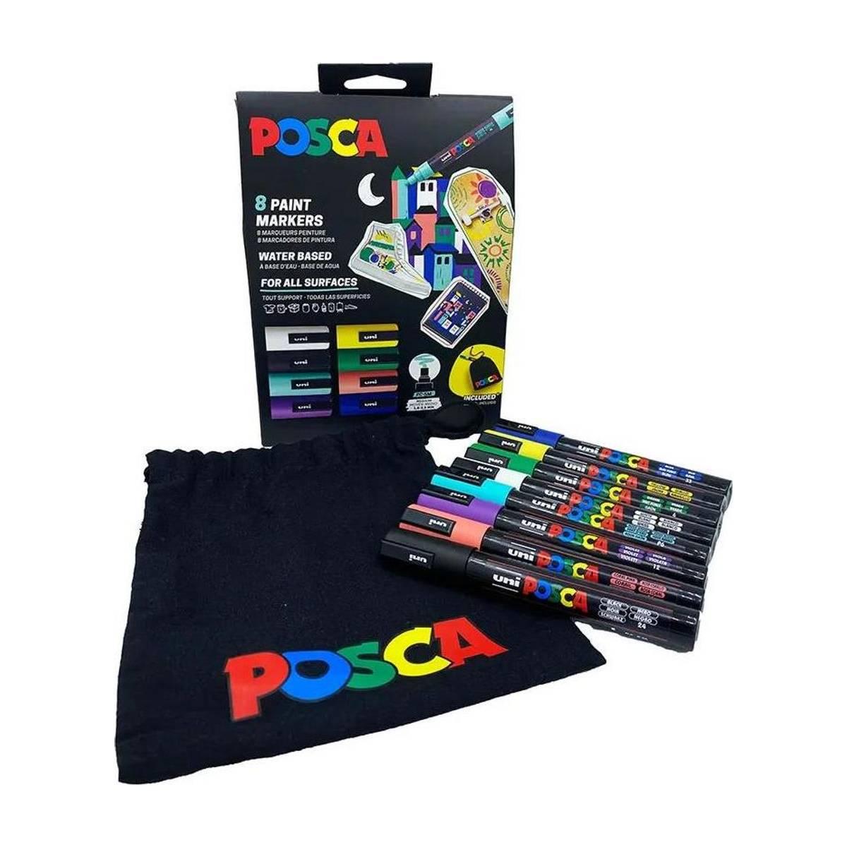 UNIPOSCA SET DA 8PZ + SACCHETTO PC5M (4 pezzi), PC3M (4 pezzi)
