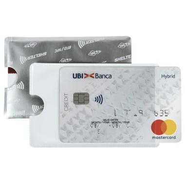 CUSTODIE PER CARTE DI CREDITO SHELTER C1 T CF100  Per proteggere i tuoi dati personali.
