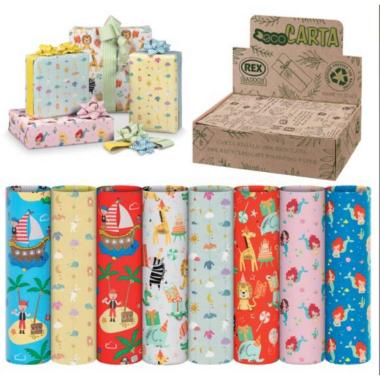 Carta regalo ecocarta bimbi scatole da 100 fogli