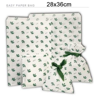 Sacchetti carta fantasia 28x36cm 100pz 45gr