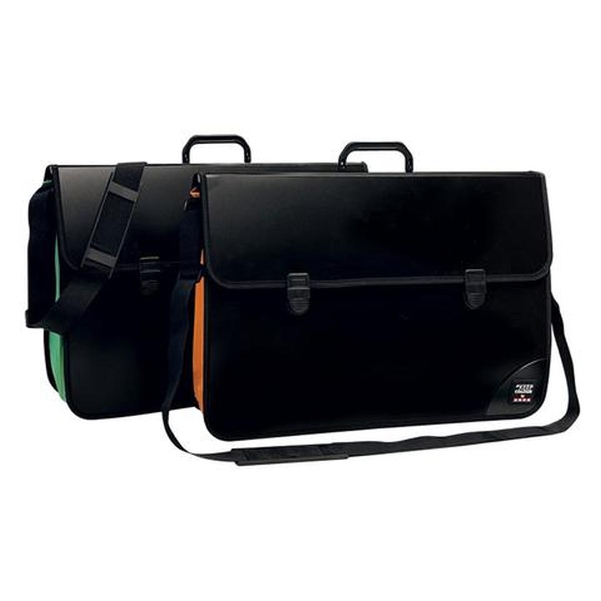 Valigetta ppl 52x36cm c/soffietto e tracolla portariga da 60cm