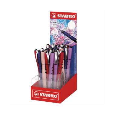 Stabilo worker + nature colors wildflower