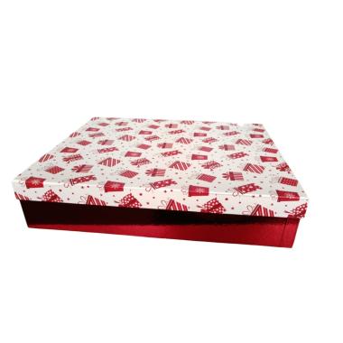 Set 10 scatole rettangolari 30x40 profilo basso